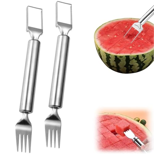 2-in-1 Stainless Steel Fruit Cutter