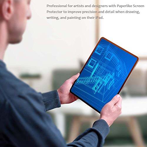 Tritton [2 Pack] Paperfeel Anti Blue Light Ipad Screen Protector For Ipad Pro 12.9 Inch (2021&2020&2018), Compatible With Apple Pencil&Face Id/Sensitivity/Anti-Glare/Scratch Resistant For Ipad Pro 12.9'' #TOP5
