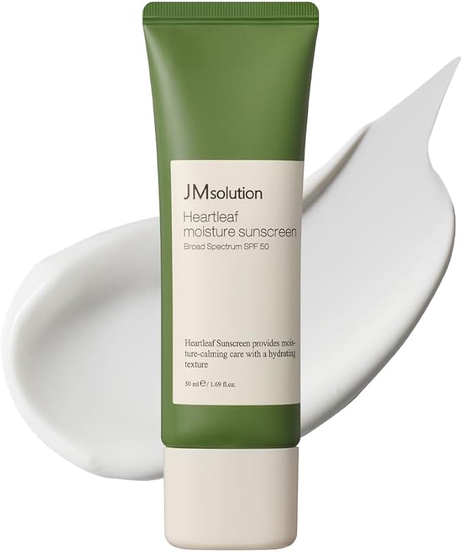 Protetor solar facial JMsolution Heart Leaf SPF 50