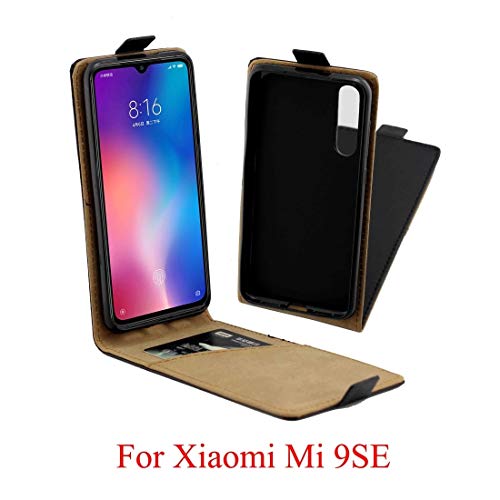 Etui en cuir Xiaomi Mi 9 SE antichoc à rabat vertical pour éviter les rayures d'écran