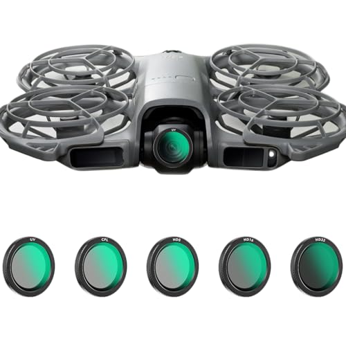 Ensemble de filtres ND et CPL pour drone DJI NEO 2, filtres UV/ND8/ND16/ND32/CPL, accessoires d'objectif d'appareil photo à densité neutre, filtre ND, filtre de protection multicouche en verre optique