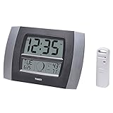 Timex 75331T Atomic Digital Clock with Temperature, Moon Phase & Calendar, 11.5