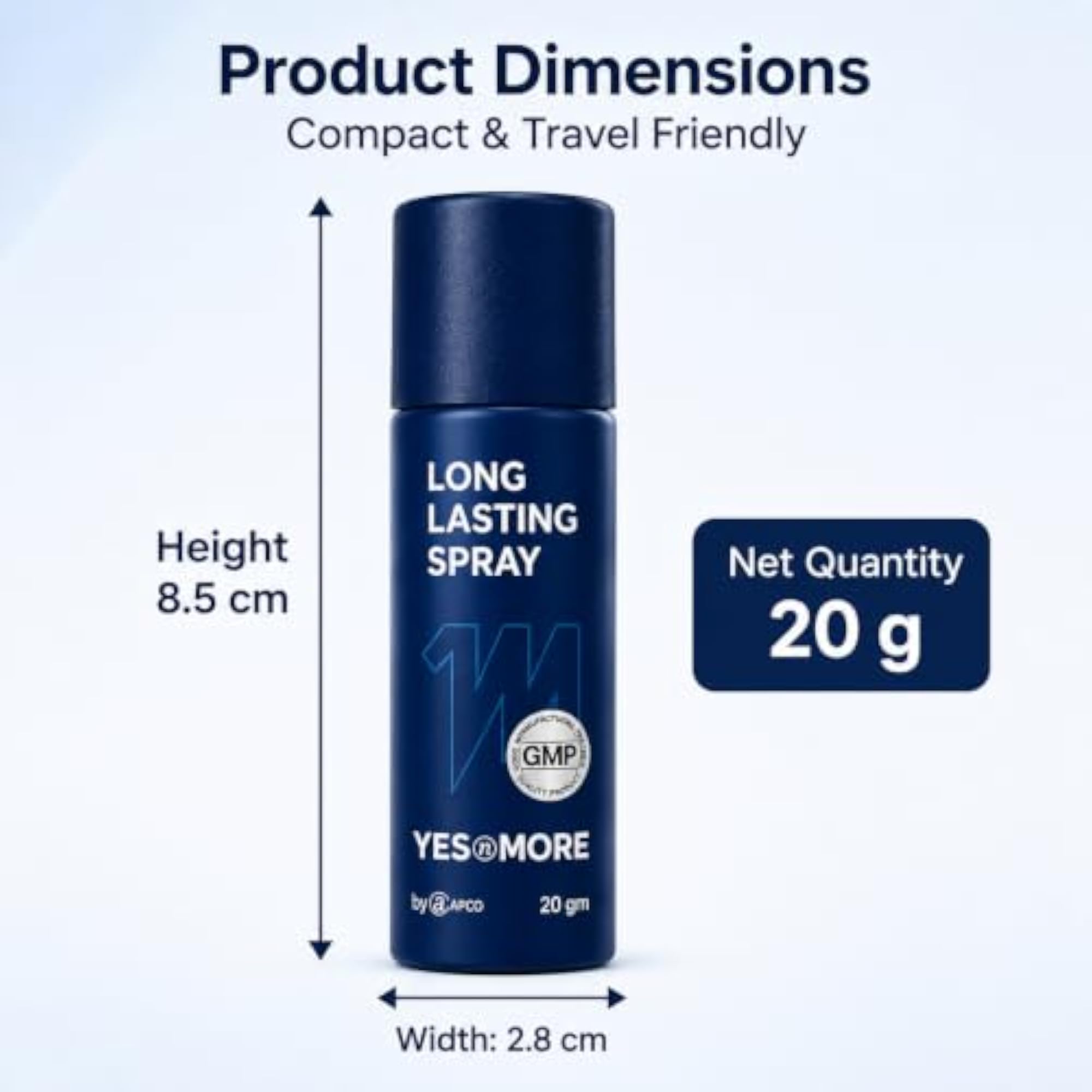 Travel Friendly Spray for Men, Easy Application