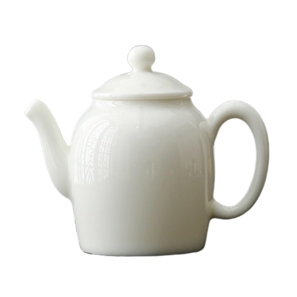 Amazon.com | Porcelain tea Pot Ceramic Teapot Mutton Fat Jade
