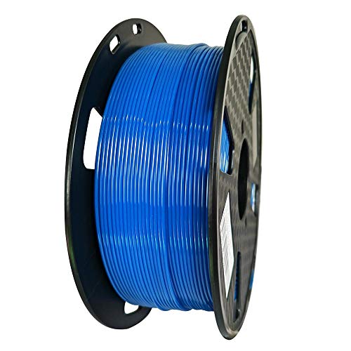 Image of CC3D PETG Pro Filament Blue 1.75 mm 1KG 3D Printer Filament 2.2lbs Spool FDM 3D Printing Material Easy to Print PETG Blue Color