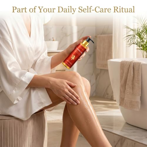 Zevorin Body Firming Oil - Skin Tightening & Hydrating, for Arms, Legs, Stomach, Deep Moisturizing Body Oil for Smooth