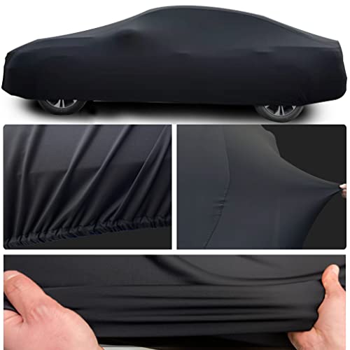 Image of Indoor Full Car Cover Compatible with Porsche 911 992 991 997 996 Series (1999-2026) & Boxster Cayman 718 981 987 986 Series (1996-2026), Dustproof All Weather Protection