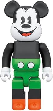 Medicom Mickey Mouse 1930s Poster 100% & 400% Be@rbrick Figure 2-Pack