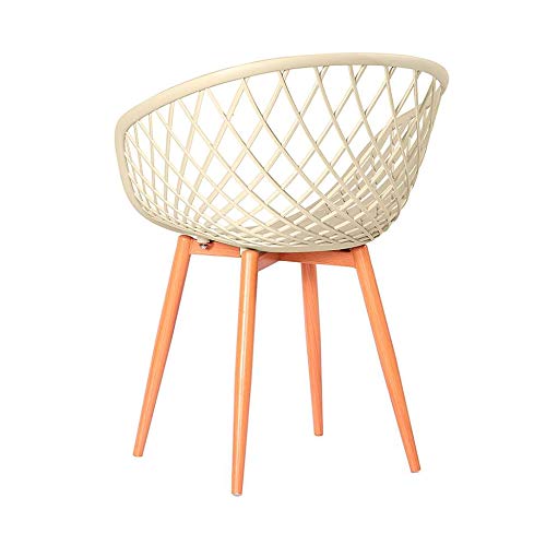 Conjunto com 6 Cadeiras Sidera Fendi Bege