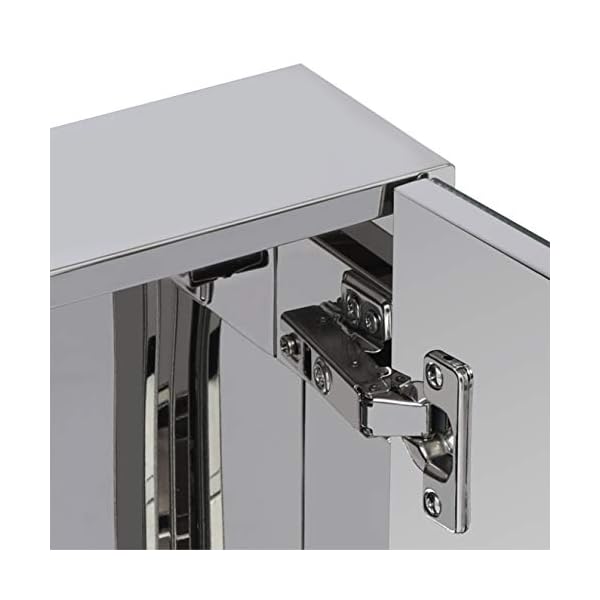 Janboe Stainless Steel Mirror Cabinet - Image 7