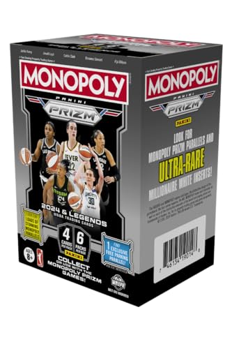 2024 Panini Monopoly Prizm WNBA Trading Card Blaster Box