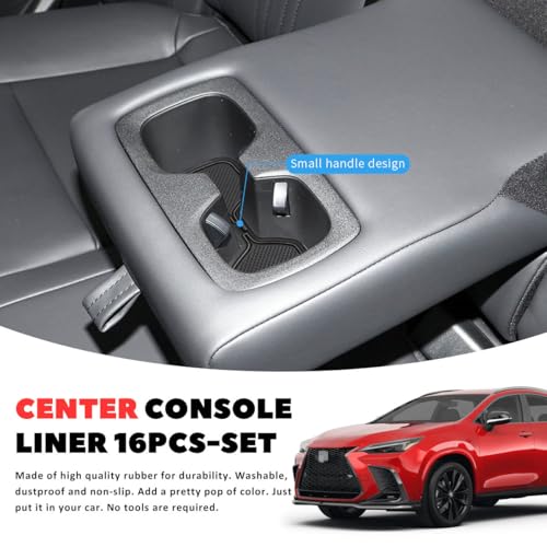 Insertos para Portavasos Auovo Compatibles con Lexus NX 2022-2025 miniatura 2