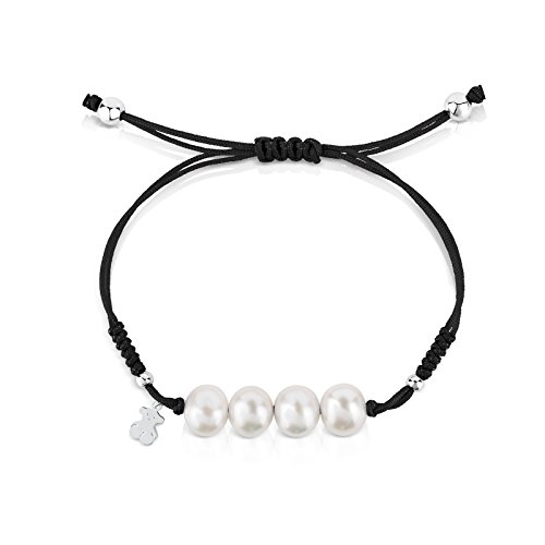 Pulsera TOUS de Cuerda y Perlas 41LhP bf2+L. SL1000
