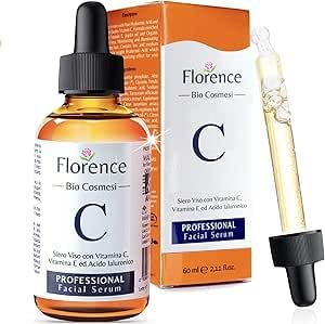 Advanced Brightening & Anti-Aging Face Serum, Hyaluronic Acid, Vitamin C, Niacinamide, Retinol, Jojoba Oil & Glutathione