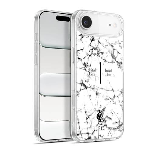 Coque Liverpool FC Apple iPhone 17 Air compatible MagSafe en gel motif Liver Bird marbre