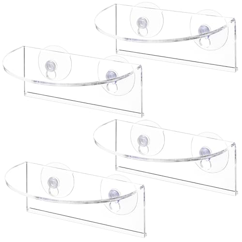 Suwimut 4 Pack Suction Cup Shelf