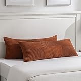 Fancy Homi - Juego de 2 fundas de almohada decorativas lumbares bohemias óxido de 14 x 36 pulgadas para cama, decoración