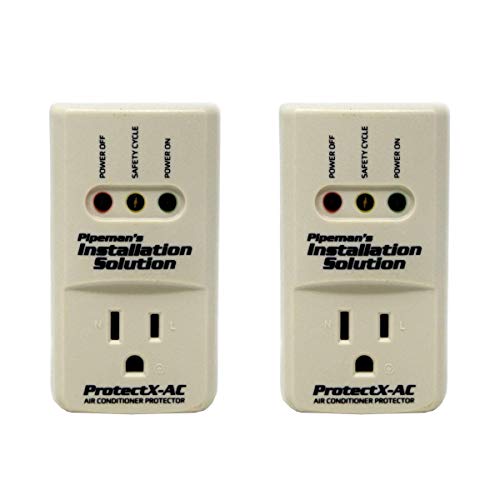Pipeman's Installation Solution 2-Pack 3600 Watts Air Conditioner Surge Brownout Voltage Protector