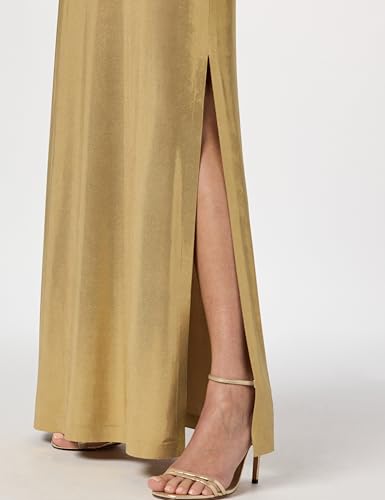 Image of Norma Kamali Women's Strapless Tailored Side Slit Gown