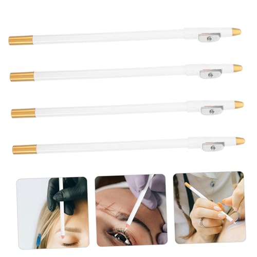 Set 4 lápices de cejas y cabello con sacapuntas resistente al agua miniatura 7