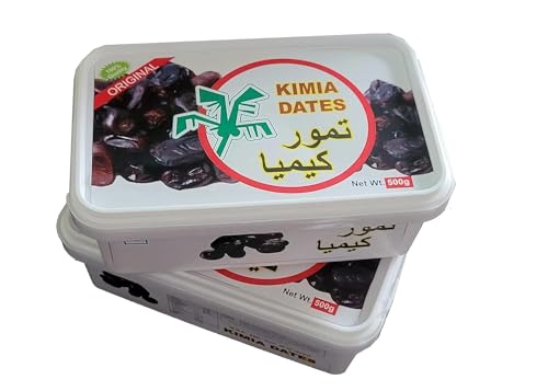 Image of Kimia Dates Uae Fresh Khajur 550 Gm, Pack of 1