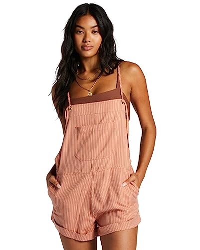 Image of Billabong Women's Wild Pursuit Cotton Twill Blend Romper