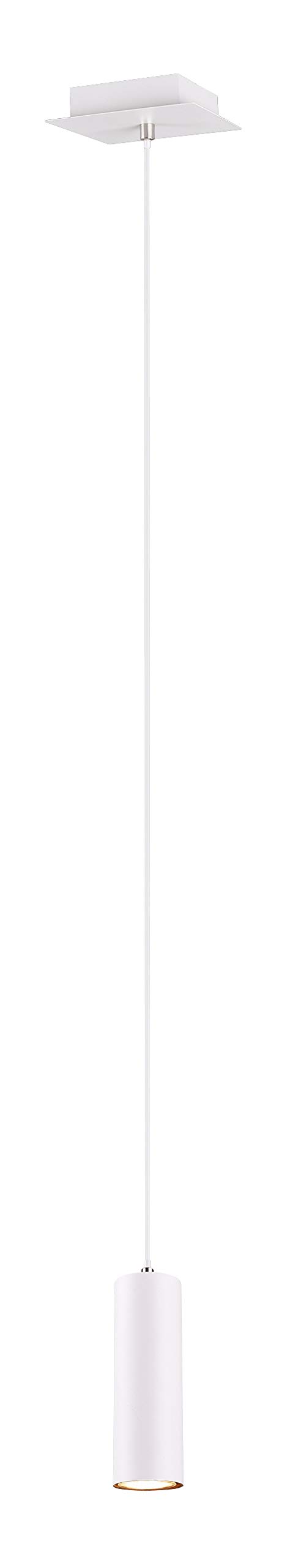 Trio Leuchten Marley 312400101 Luce PendentePendel 1-flammig, Bianco Opaco