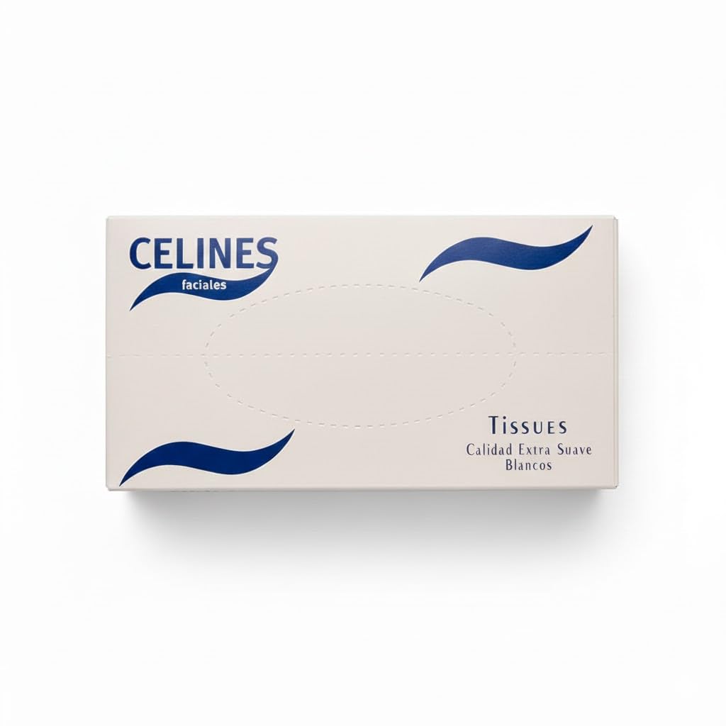Pañuelos faciales | Tissues Extra Suave | Cada estuche contiene 100 pañuelos | 18 cajas.