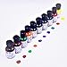 Produktbild Südor Kalligraphie Tinte Set auf Wasserbasis |10x25ml Tintenflaschen | Pigmentbasis auf Gummi Arabicum | lichtecht | Ideal für Illustrationen, Kalligraphie, Kunstmalerei, Schreiben und Zeichnen