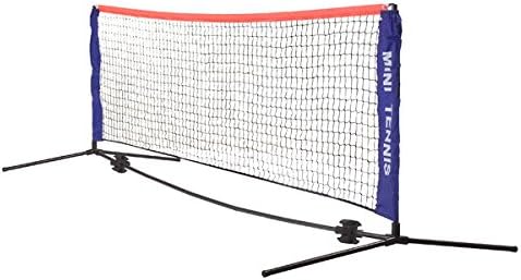 PerfectPitch Mini Tennis Net Set44; Blue & Black