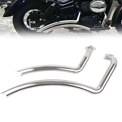 Tuyau d'échappement moto avec silencieux pour Shadow VT750 et Spirit 750