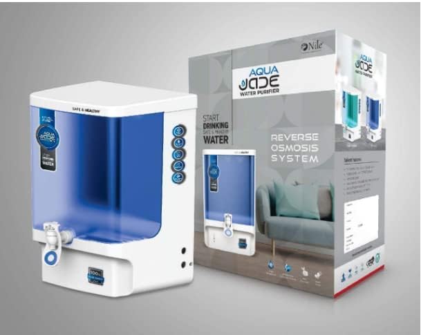 Image of Aqua Jade Water Purifier 10 liters RO+TDS+B12 (Blue-White)