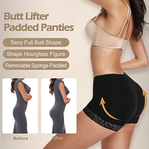 Joyshaper Butt Lifter Panties Padd Underwear For Women Hip Enhancer Butt Lifting Shapewear Tummy Control Faja Shorts #TOP2