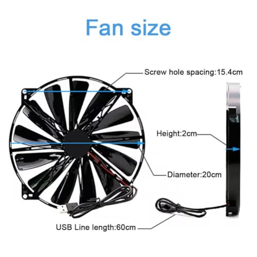 Ventilador USB para Base de Enfriamiento de Portátil miniatura 5
