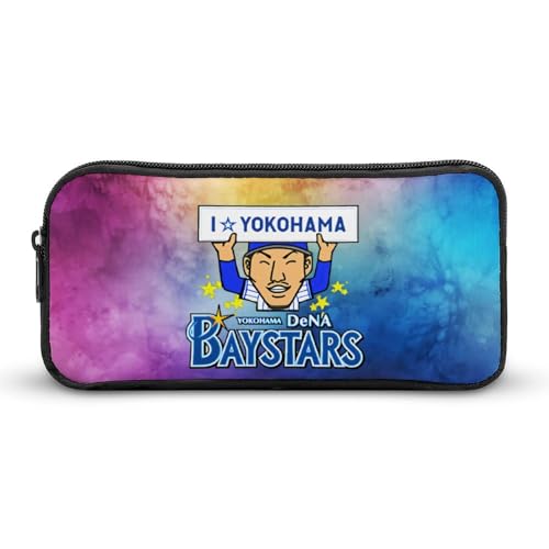 横浜DeNAベイスターズ(29)文具ケース ペンケース 収納グッズ 筆箱 ペンバッグ 筆入れ 多機能 学用品収納 大容量軽量 伸縮性が良く、繰り返し使用可能 傷防止 防汚 掃除が簡単 いろいろな文房具を収納 オフィス小物 コスメバッグとして 男女兼用 携帯