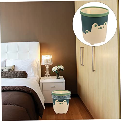 Caneca de basura pequeña rectangular Hemobllo miniatura 3
