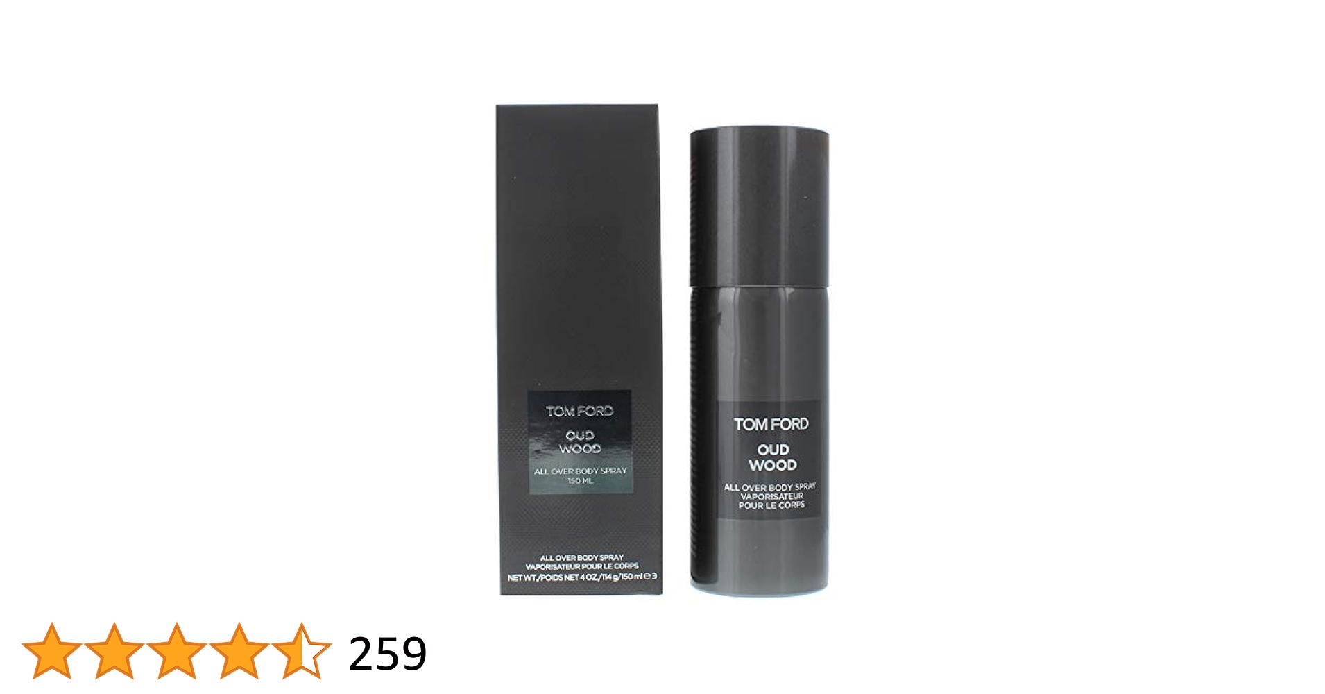 Amazon.com : Tom Ford OUD WOOD ALL OVER BODY SPRAY, 5.07 Fl