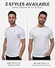 INTO THE AM Mens T Shirt - Short Sleeve Crew Neck Soft Fitted Tees S - 4XL Fresh Classic Tshirts, Black, XXL #1