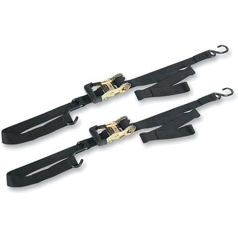 Ancra 49970-102 Black Big Bike Gradual Release Ratcheting Integra Tie Down - Pair Cover