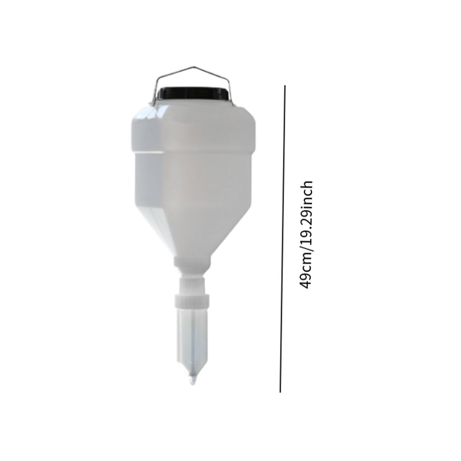 Botella de Recargable, Dispensador de Kétchup, Práctico Dispensador de Especias con para Colgar, Fabricado en Material PP para Uso Domés, Blanco, tal como se describe