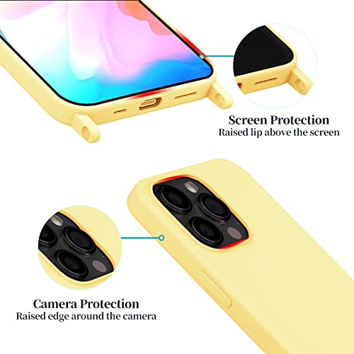 Image of Compatible with iPhone 11 Pro Case with Lanyard Crossbody iPhone Case with Strap Adjustable Shockproof Drop Protection Silicone Phone Cover for iPhone 11 Pro 5.8''