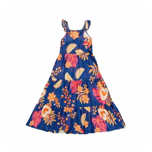 Kyly, Vestido infantil verão 100% algodão Kyly tamanhos 6 ao 12 1001033 (BR, Numérico, 12, Regular, Azul)