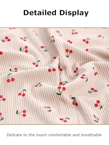 Tissu en velours côtelé extensible pour coudre sans déformation