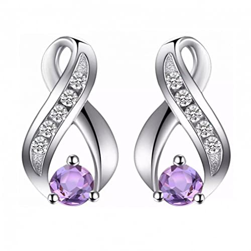 Boucles d'oreilles puces en argent sterling, le cadeau idéal pour célébrer une femme