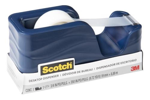 Scotch Desktop Tape Dispenser, Molten Ink (Navy) - image 3