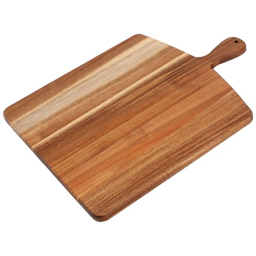 Set de 2 tablas de cortar de madera con mango 43 x 33 x 1.5 cm miniatura 4