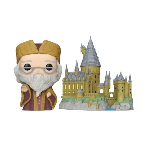 Pop Town Harry Potter Anniversary Hogwarts with Dumbledore Vinyl Figure