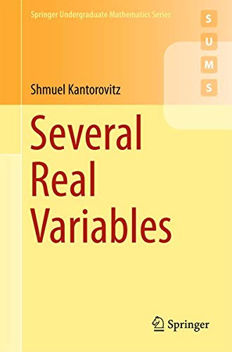 Buy Several Real Variables — BookShops.in