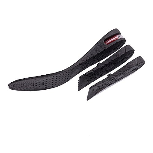 Silver_river Erhöhen Höhe Einlegesohle 3 Layer Air Cushion Taller Pad