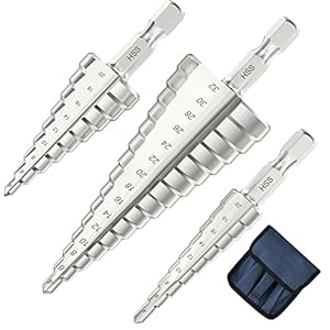 Flintronic HSS Stufenbohrer Set, 3-teilig